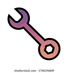 Icon Setting, Smartphone, Icon Vector Triangulation Art