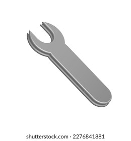 Icon settings 3D realistic vector