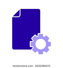 Icon a settings, isolated against a clean background.