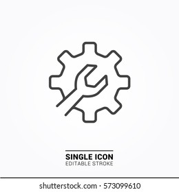 Icon settings Single Icon Graphic Design
