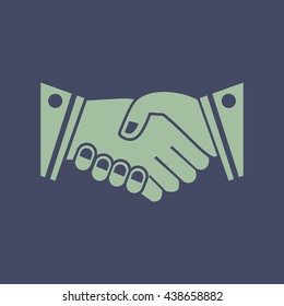 Icon of Shake Hands. Eps-10.