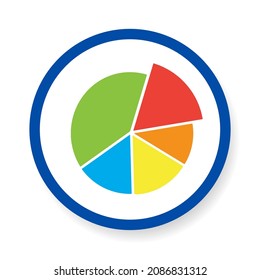 diagrama de recursos compartidos de iconos colorido, ilustrador vectorial