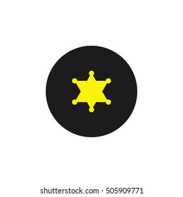Icon icon sheriff, police