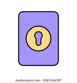 Icon a shield, isolated against a clean background.