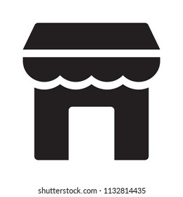 Icon Shop . Logo, design, universal, business, social media. Pixel perfect. Vector Eps10.