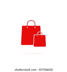 Icon shopping bag.