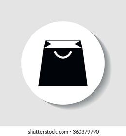 Icon shopping bag.