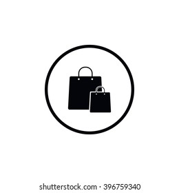 Icon shopping bag.