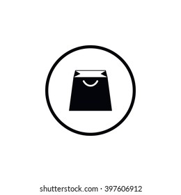 Icon shopping bag.
