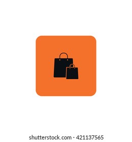 Icon shopping bag.