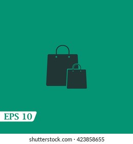Icon shopping bag.