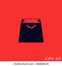 Icon shopping bag.