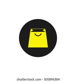 Icon shopping bag.