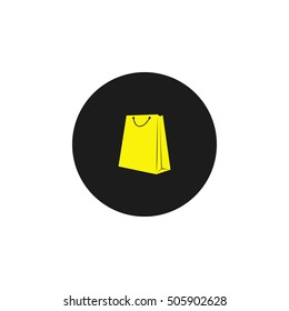 Icon shopping bag.