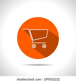 icon of shopping cart