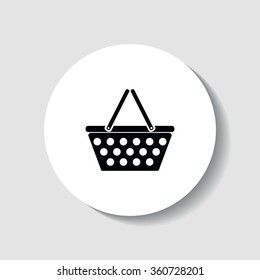 Icon shopping cart.