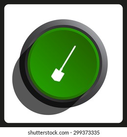 icon shovel. icon. vector design