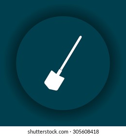 icon shovel. icon. vector design