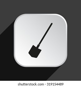 icon shovel. icon. vector design