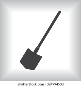 icon shovel. icon. vector design