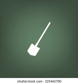icon shovel. icon. vector design