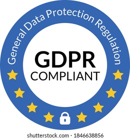 Icon to show General Data Protection Regulation (GDPR) compliance – GDPR compliant