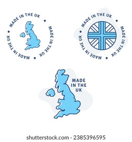 An icon showcasing a circular UK product seal, highlighting British made products, British excellence, and the certification of UK manufacturing. svg
