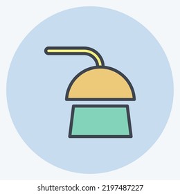 Icon Shower. suitable for Healthy symbol. color mate style. simple design editable. design template vector. simple illustration