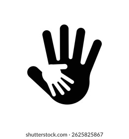 Icono que muestra la mano que ofrece ayuda Asistencia
