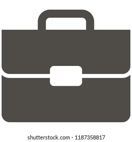 The icon shows business case. Pixel precise design. Suitable for all devices, SEO, SMM, UX. Perfect for use in presentations, analytical reports, branding and many other. Use it on any surface