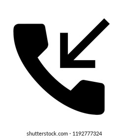 Icon shows a telephone receiver. Pixel precise design. Suitable for all devices, SEO, SMM, UX. Perfect for use in presentations, analytical reports, branding. Use it on any surface