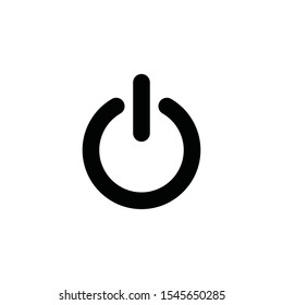 icon shutdown line icon design