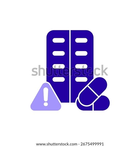 Icon a side effects, isolated against a clean background.