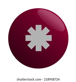 icon of a sign of an ambulance