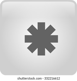 icon of a sign of an ambulance