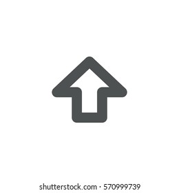 up icon. sign design