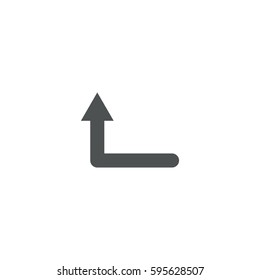 up icon. sign design