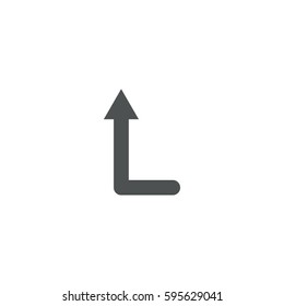 up icon. sign design