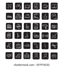 icon sign hotel travel