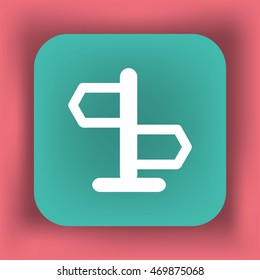 icon signpost