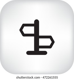 icon signpost