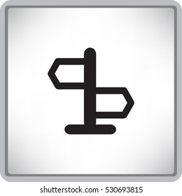 icon signpost