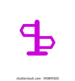 icon signpost