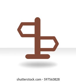 señalización de icono