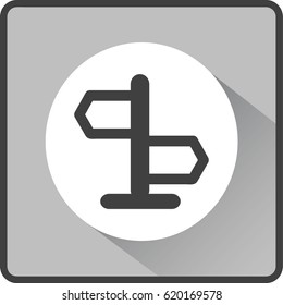 icon signpost
