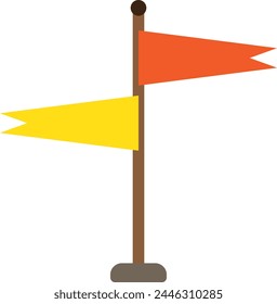 Icon signpost. Road sign icon vector. Sign guide traffic road. Signpost icon symbol. vector illustration.