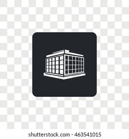 Icon silhouette of a modern home.