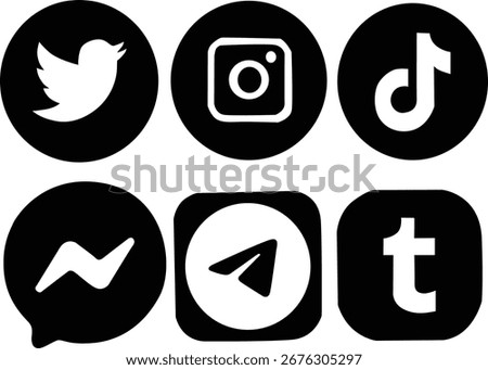 icon silhouette set on background