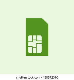 Icon sim card.