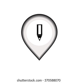icon of simple office supplies